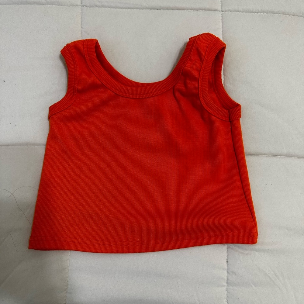 Orange Tank Top
